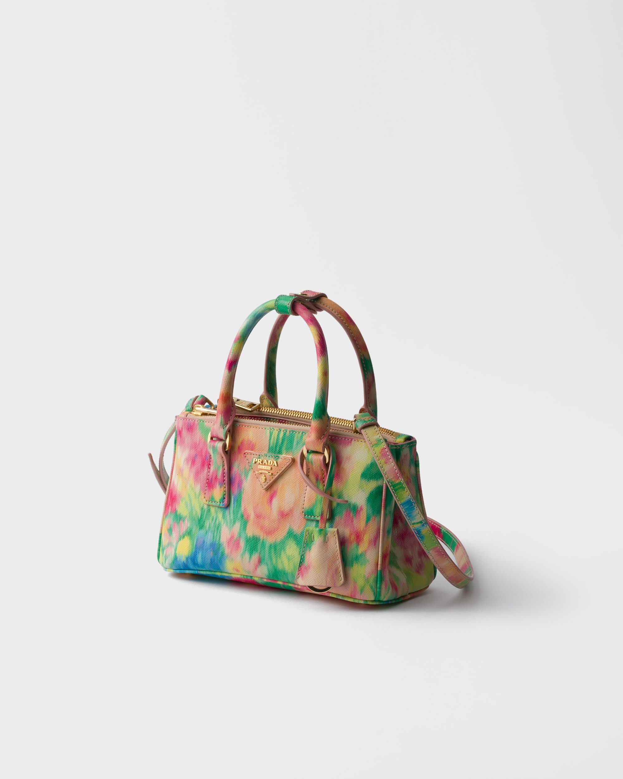 Prada Galleria printed Saffiano leather mini-bag - Image 3